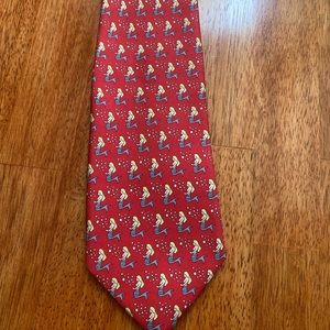 Vineyard vines 100 percent silk mermaid tie
